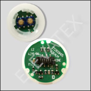 Pulsador Kone Original alarma (KM804343G014) / CÓDIGO 11044-A