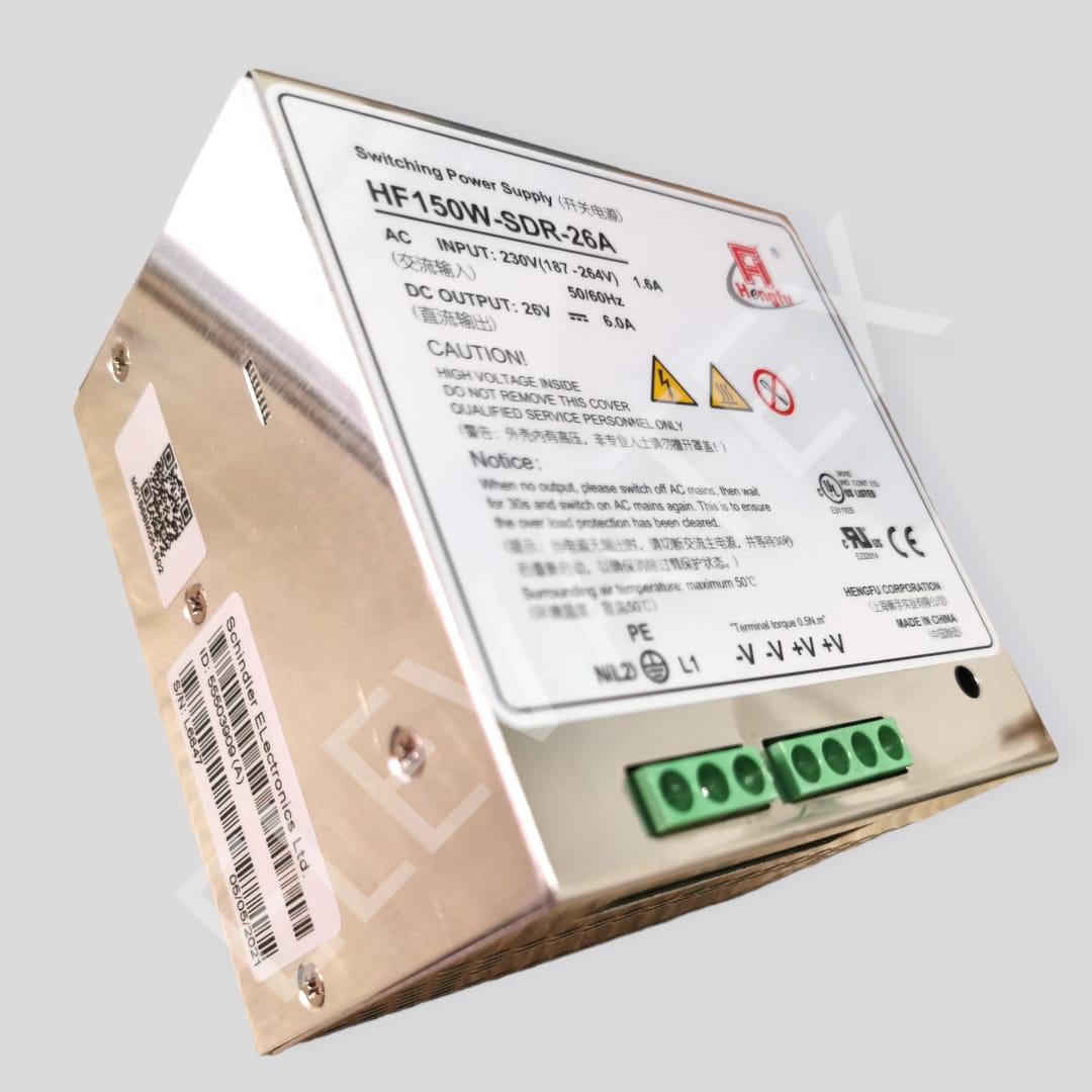 Fuente de poder Schindler 3300 HF150W-SDR-26A / CÓDIGO 1546
