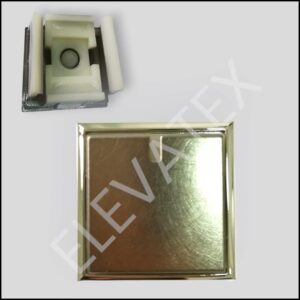 Caratula Pulsador Thyssen 30x30mm/ CODIGO 1642