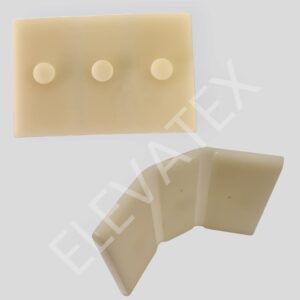 Guiador Thyssen plegable 47x28x23 para riel de 16 mm Código 1851