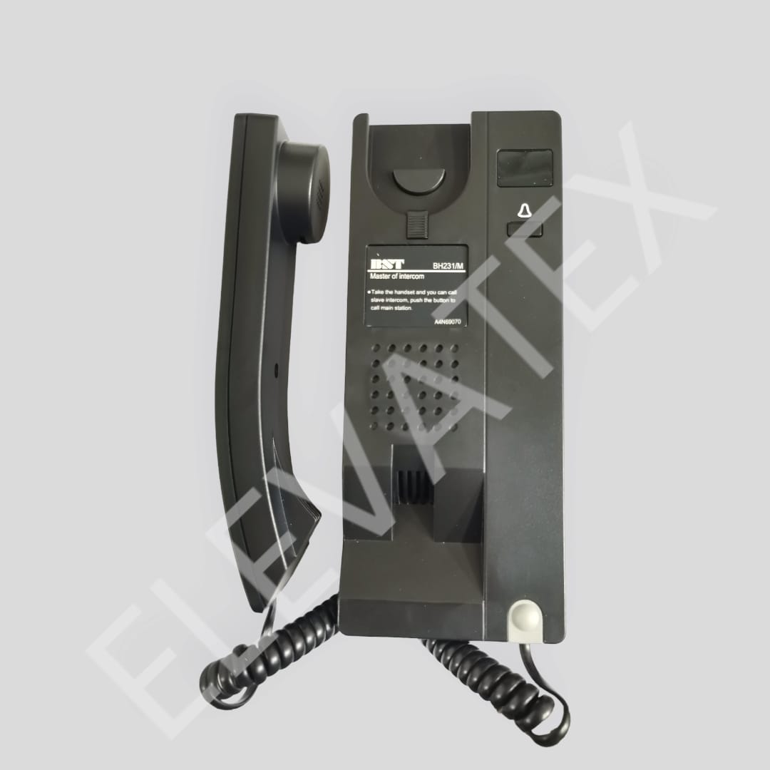 Citofono BST Master BH231/M 12 V DC Código 11651