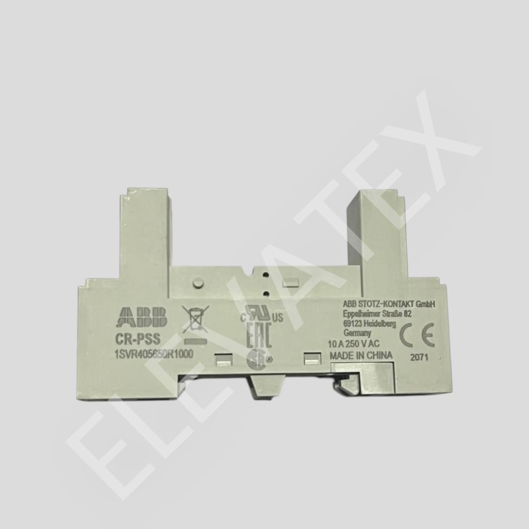 ABB CR-PSS 1SVR405650R1000 (Base para rele tipo CR-P) Código 11314