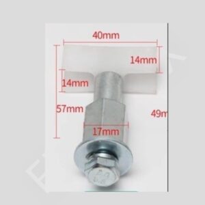 Guia de puerta fermator 57x40x14 mm Código 12214